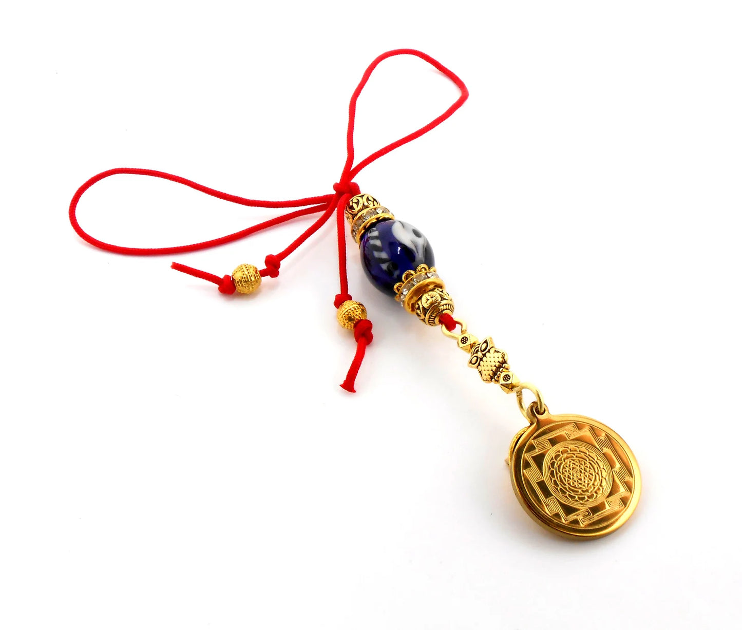 Sri Laxmi Yantram Evil Eye Protection Hanging-Shri Laxmi Yantra Amulet For Wealth & Prosperity Money Attraction Yantra/Amulet for Abundance
