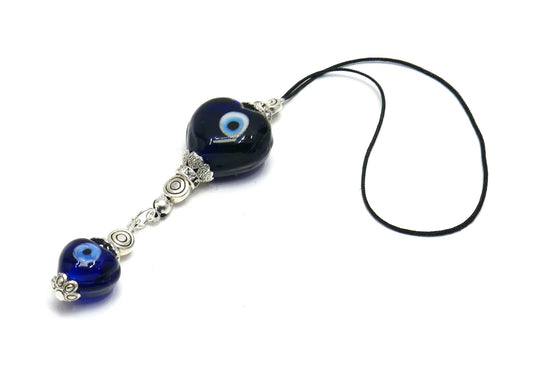 Evil Eye Protection | Bag Backpack Cellphone Case Charm Ornament | Good Luck | Positive Vibes | Freedom | Transcendence | Grace