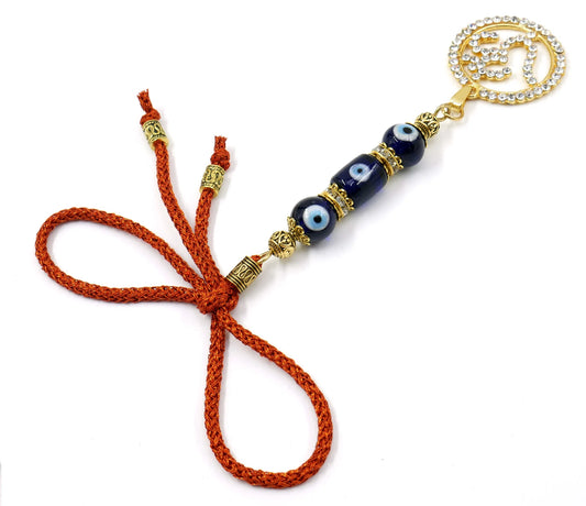 Evil Eye-Evil Eye Protection-Divine OM Hanging for Car/Home/Office/Business for Positive Vibes, Happiness, Good Fortune & Prosperity