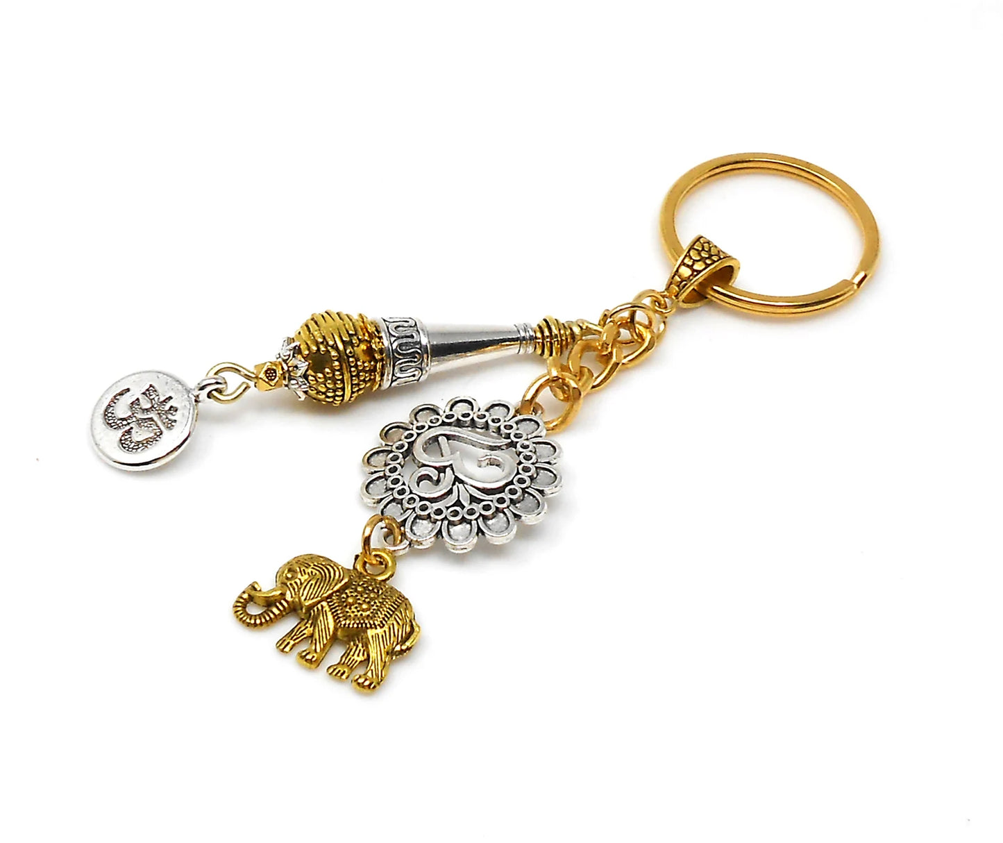 Evil eye Protection Lord Hanumanji Kavach(Amulet)-Indian Hindu Protection & Strength Key Ring for Home/Car/Office/Business-Hindu Deity Charm