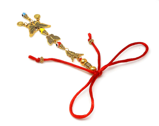 Butterfly | Evil Eye Protection | Bag Backpack Cellphone Case Charm Ornament | Good Luck | Positive Vibes | Freedom | Transcendence | Grace