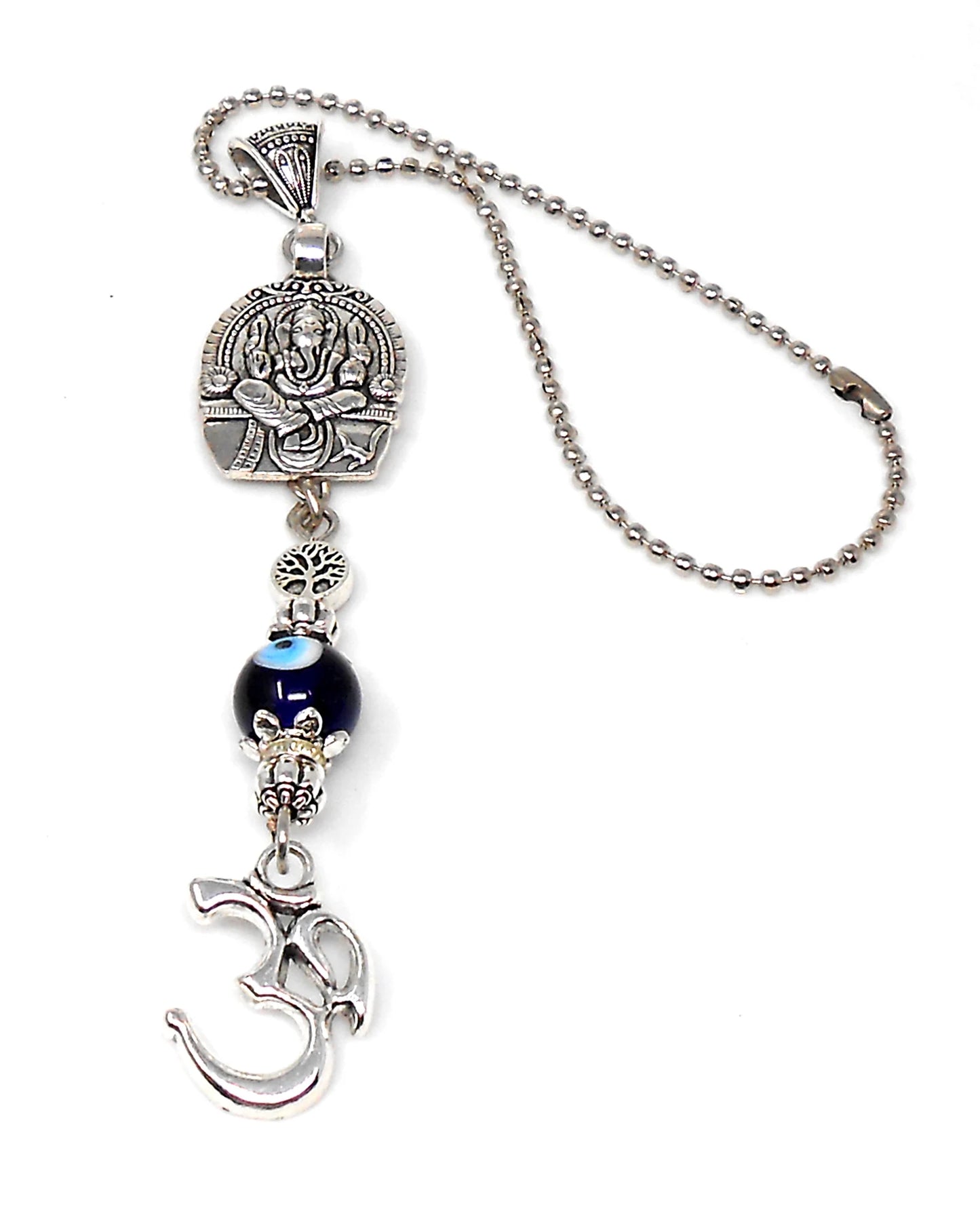 Evil Eye,Evil Eye protection,Ganesh KeyRing for Luck,Success & Power and protection against adversity, Ganesha KeyRing for Obstacles Removal