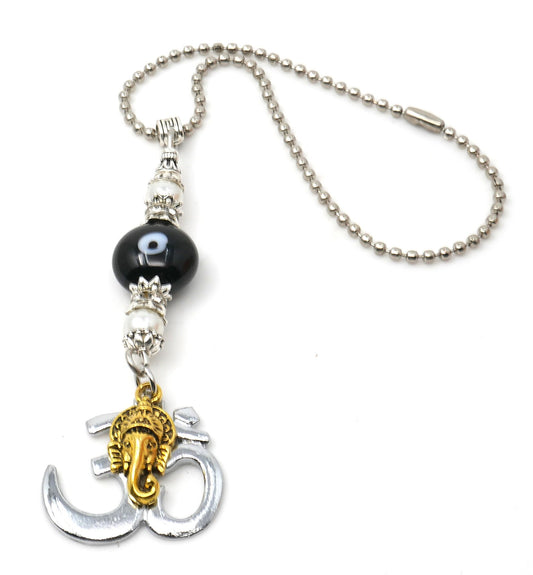 Lord Ganesha-OM/ Lord Hanuman Ji-OM/ Lord Shiv Ji-OM Evil Eye Protection Hanging for Home/Car/Office/Business, Namaste Gift for Good Luck