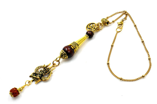 Evil eye Protection Lord Hanumanji Kavach(Amulet)-Indian Hindu Protection & Strength KeyRing/Hanging for Home/Car/Office/Business-Hindu Gift