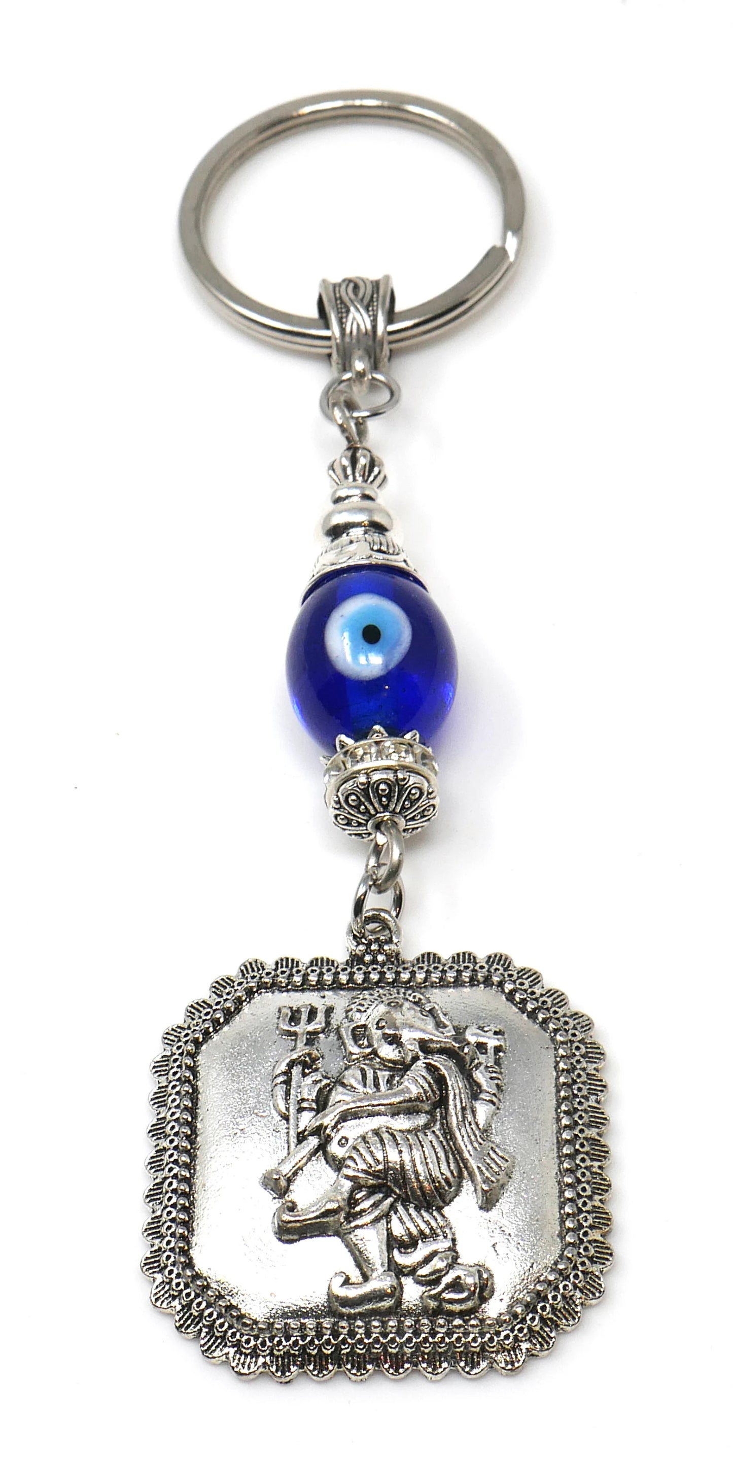 Lord Ganesha Evil Eye Protection Hanging for Buri Nazar/Buri Drishti for Home/Car/Office/Business-Car Rear View Mirror Hanging Charm