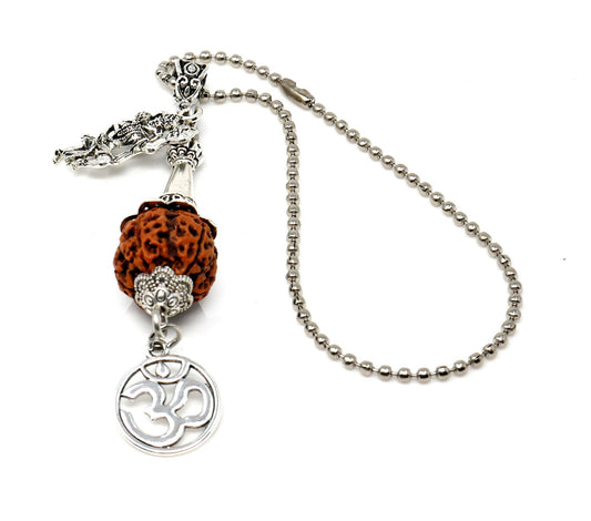 Evil eye Protection Lord Hanumanji Kavach(Amulet)-Indian Hindu Protection & Strength KeyRing/Hanging for Home/Car/Office/Business-Hindu Gift