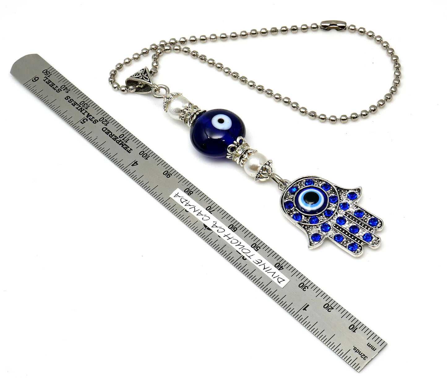 Hamsa Hand, Hamsa Hand Evil Eye protection Car Rear View Mirror Hanging, Hamsa Hand of God for Protection & Good Luck, New Car Gift
