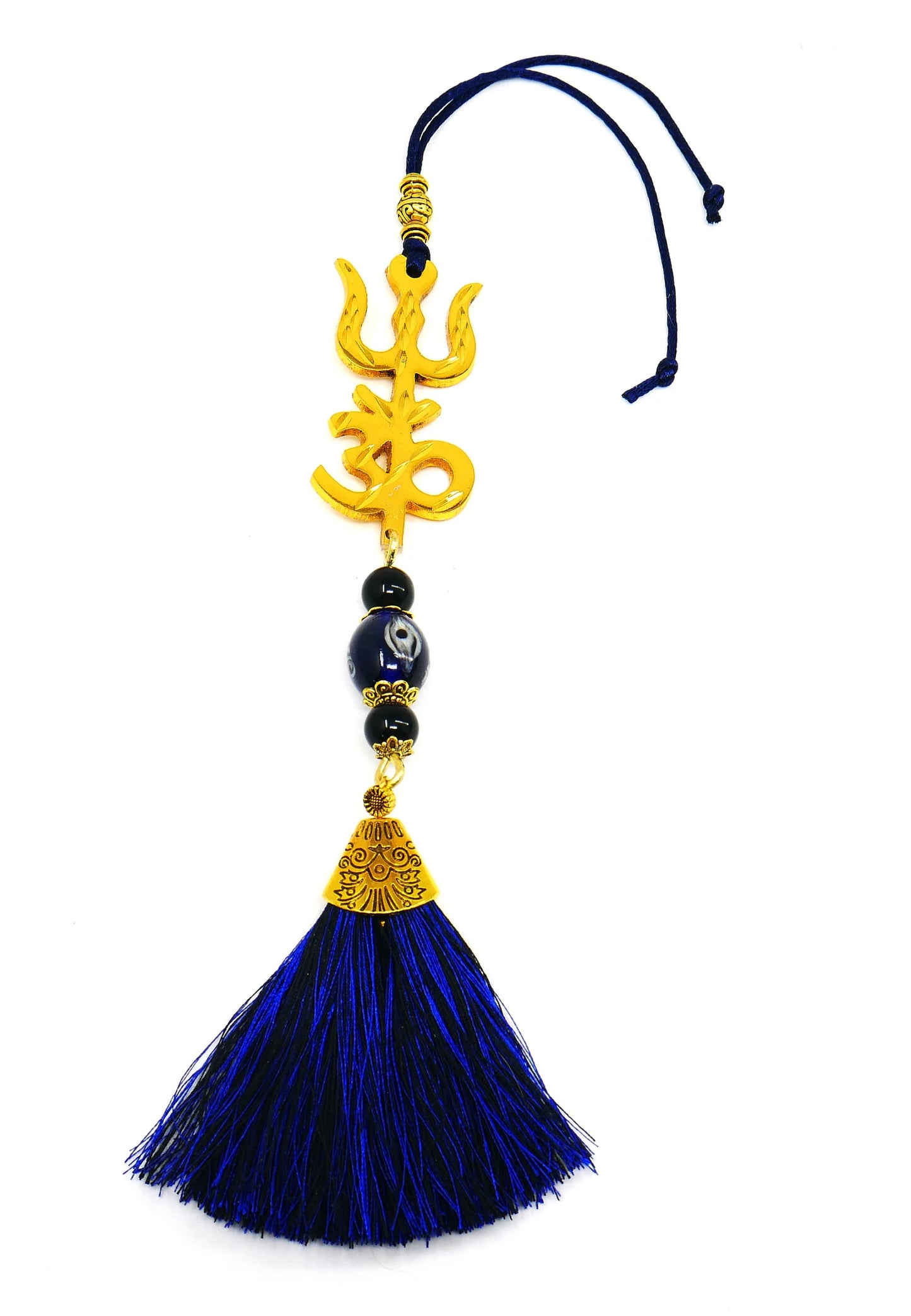 Shiv OM Yantra Hanging for Protection of Evil Eye Protection for Home Wall/Door/Window/Car Rear Mirror Hanging