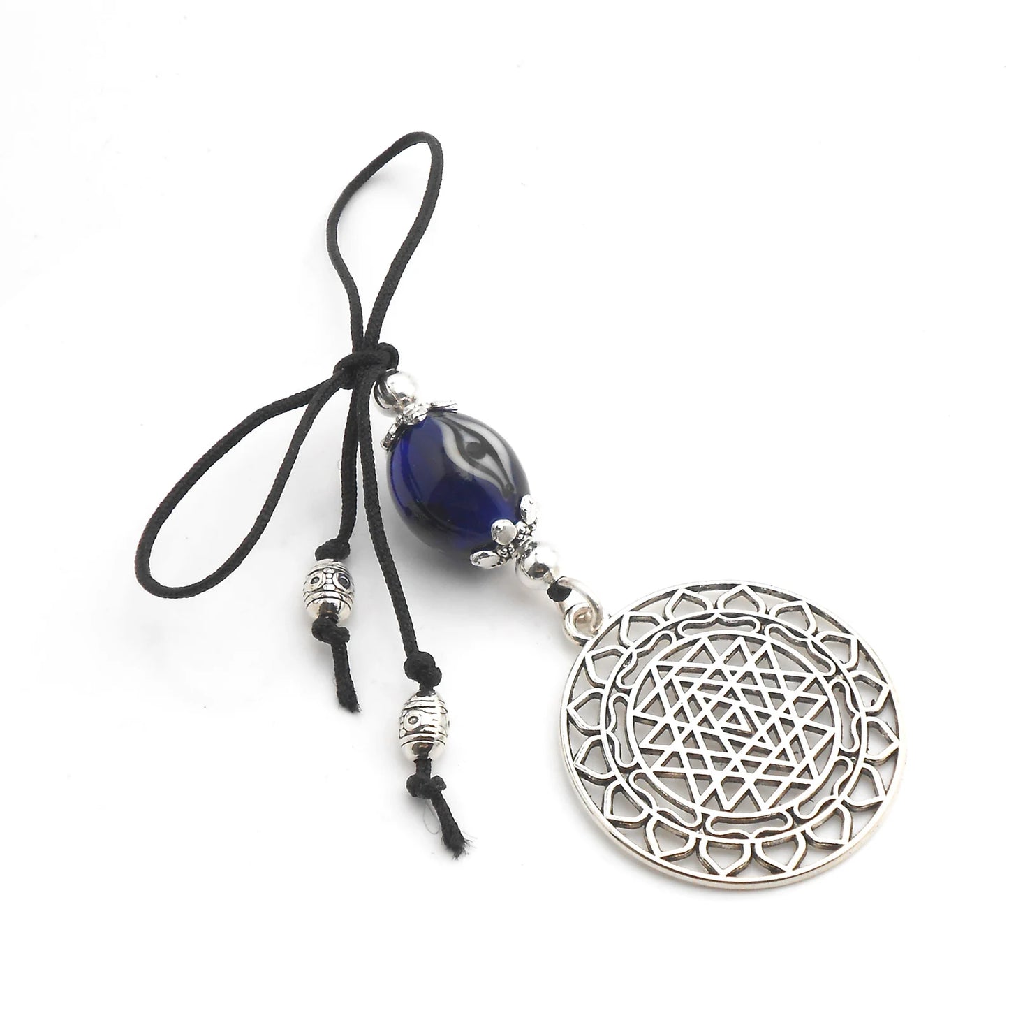 Divine Sri Yantra Evil Eye Protection Hanging-Money Attraction Yantra/Amulet for Good Luck,Success,Fortune,Prosperity & phenomenal Abundance