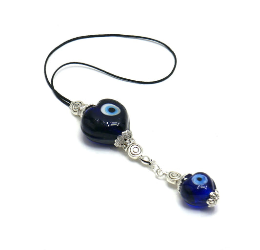 Evil Eye Protection | Bag Backpack Cellphone Case Charm Ornament | Good Luck | Positive Vibes | Freedom | Transcendence | Grace