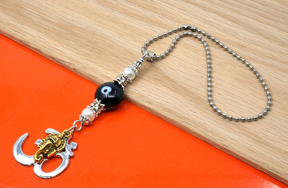 Lord Ganesha-OM/ Lord Hanuman Ji-OM/ Lord Shiv Ji-OM Evil Eye Protection Hanging for Home/Car/Office/Business, Namaste Gift for Good Luck