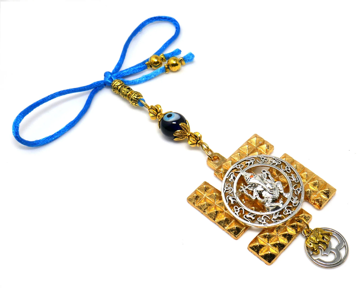 Ganesha & Swastik Yantra Evil Eye Protection Hanging specially for Door/Office/Business Area for Positivity and Up Lifting Environment Aura