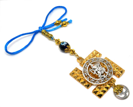 Ganesha & Swastik Yantra Evil Eye Protection Hanging specially for Door/Office/Business Area for Positivity and Up Lifting Environment Aura