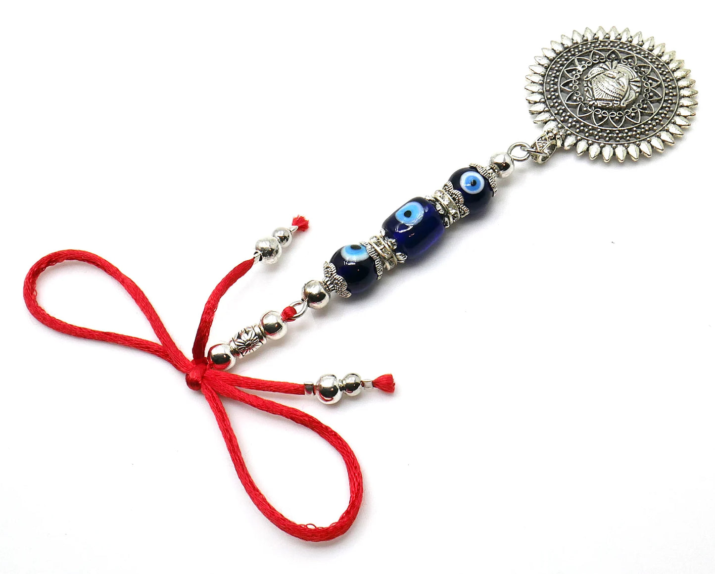 Goddess Maa Durga, Mystic Para Shakti Hindu Deity Of Divine Protection and Blessing, Spiritual Hanging For Car Mirror-Home-Office-Business