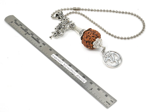 Evil eye Protection Lord Hanumanji Kavach(Amulet)-Indian Hindu Protection & Strength KeyRing/Hanging for Home/Car/Office/Business-Hindu Gift