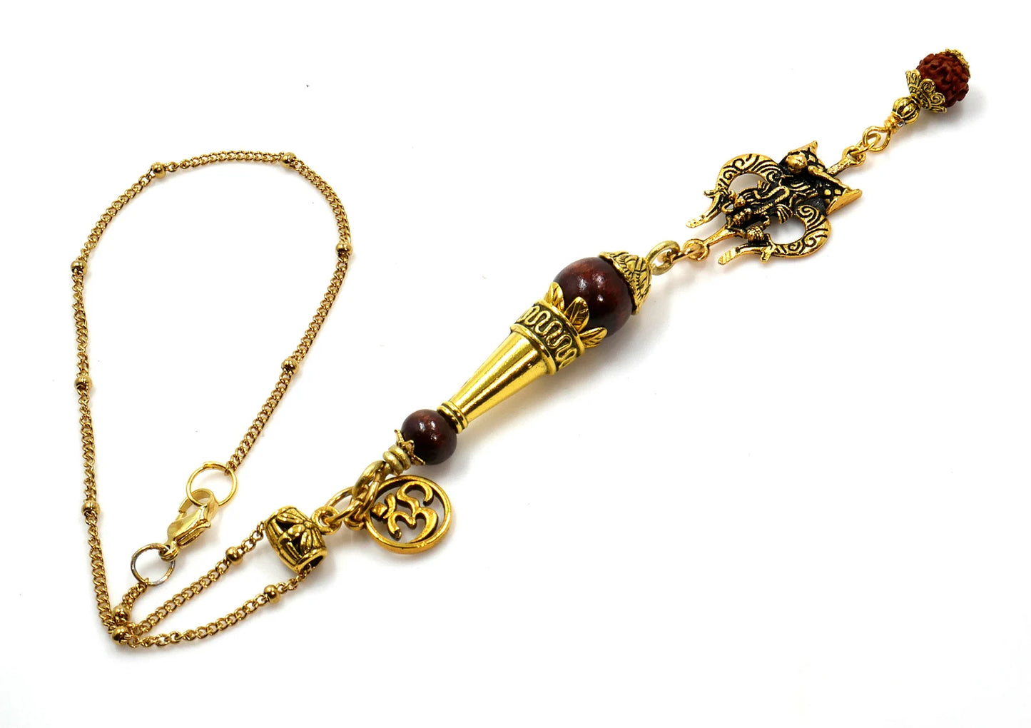 Evil eye Protection Lord Hanumanji Kavach(Amulet)-Indian Hindu Protection & Strength KeyRing/Hanging for Home/Car/Office/Business-Hindu Gift