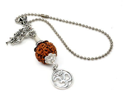 Evil eye Protection Lord Hanumanji Kavach(Amulet)-Indian Hindu Protection & Strength KeyRing/Hanging for Home/Car/Office/Business-Hindu Gift