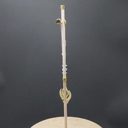 Evil Eye Protection Punjabi Khalsa Sikh Kaur Khanda Sahib ji (Sikh Faith) Gold Plated Car Mirror Hanging, Sikh Religious Khanda Décor