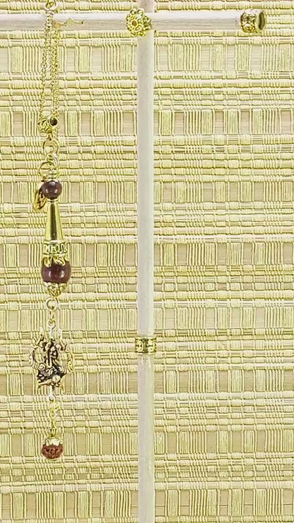 Evil eye Protection Lord Hanumanji Kavach(Amulet)-Indian Hindu Protection & Strength KeyRing/Hanging for Home/Car/Office/Business-Hindu Gift