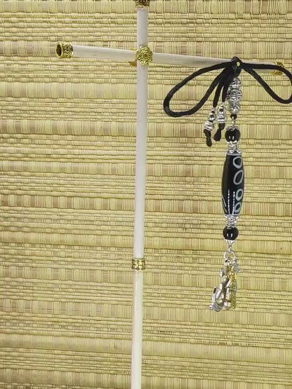 OM | Krishna | Radha Krishna | Evil Eye Protection | Car Rearview Mirror Ornament | Good Luck | Positive Vibes | Positive Vibrations