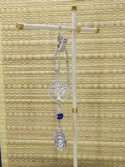 Tree of Life |Evil Eye Protection |Bag Backpack Cellphone Case Charm Ornament |Good Luck |Positive Vibes |Abundance |Balance |Inclusion